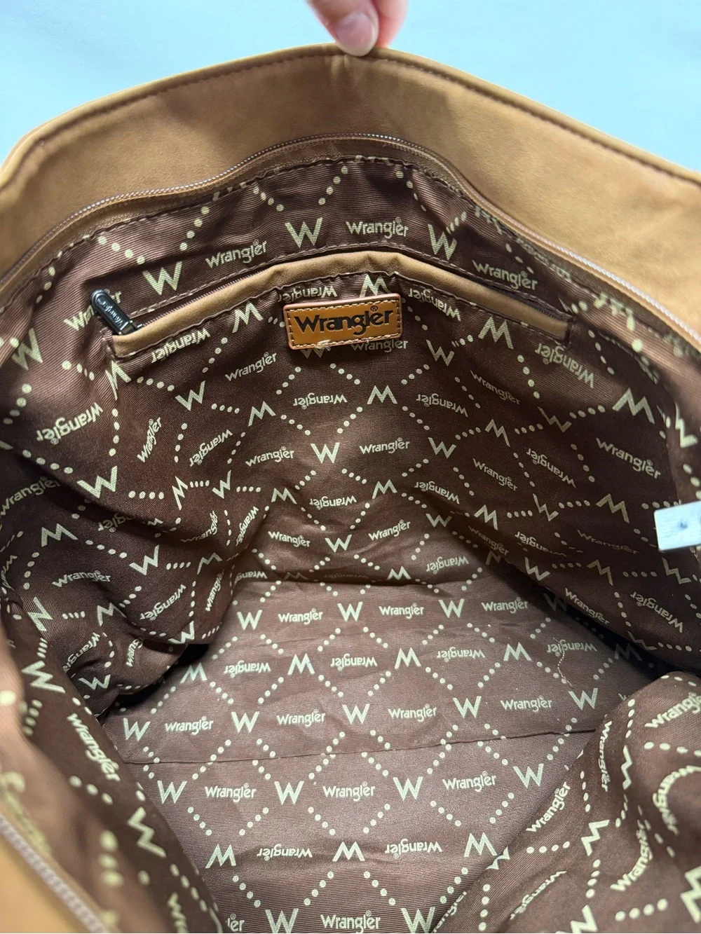 Wrangler Faux Leather Western Shoulder & Crossbody Bag